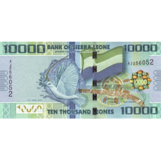 P33a Sierra Leone - 10.000 Leones Year 2010